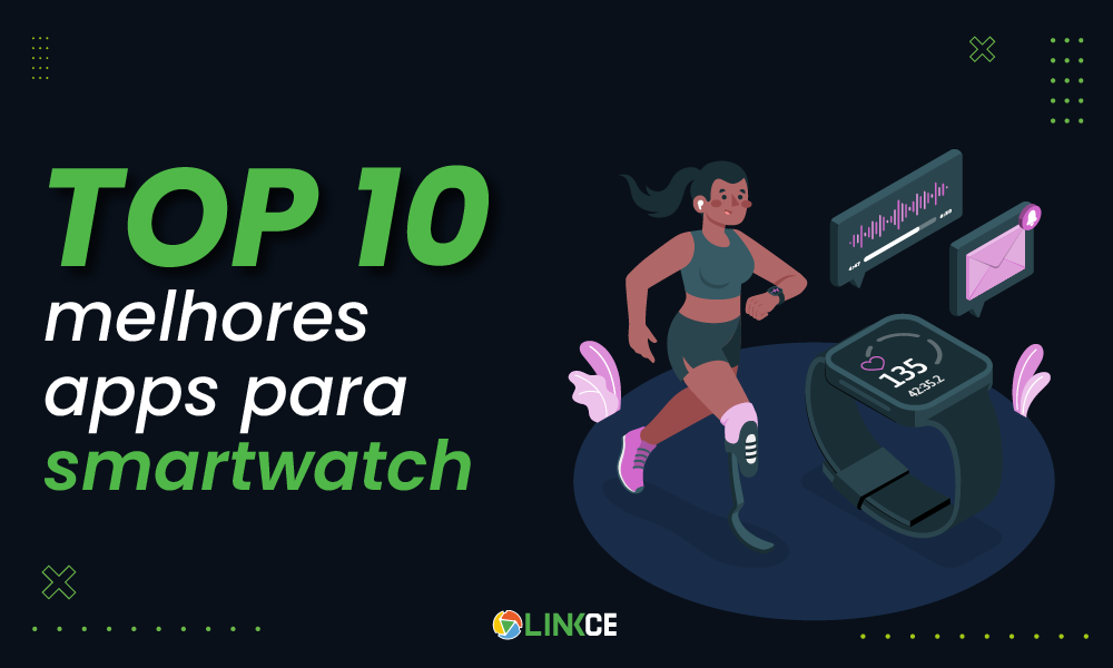 ilustração de mulher correndo com smartwatch|apps smarth watch|print de tela do app strava||print de tela do app todoist para smartwatch||print de tela de app para smartwatch smart life||print de tela do app calm para smartwatch||print de tela do app mobills para smartwatch||print de tela app shazan||app bring lista de compras||print do app sleep cycle para smartphone||print de tela do app sleep +++|||print de tela de smartwatch do app microsoft|||app para smartwatch here we go||tela do app spotify para smartwatch||tela do app AccuWeather||tela do app meu orçamento||