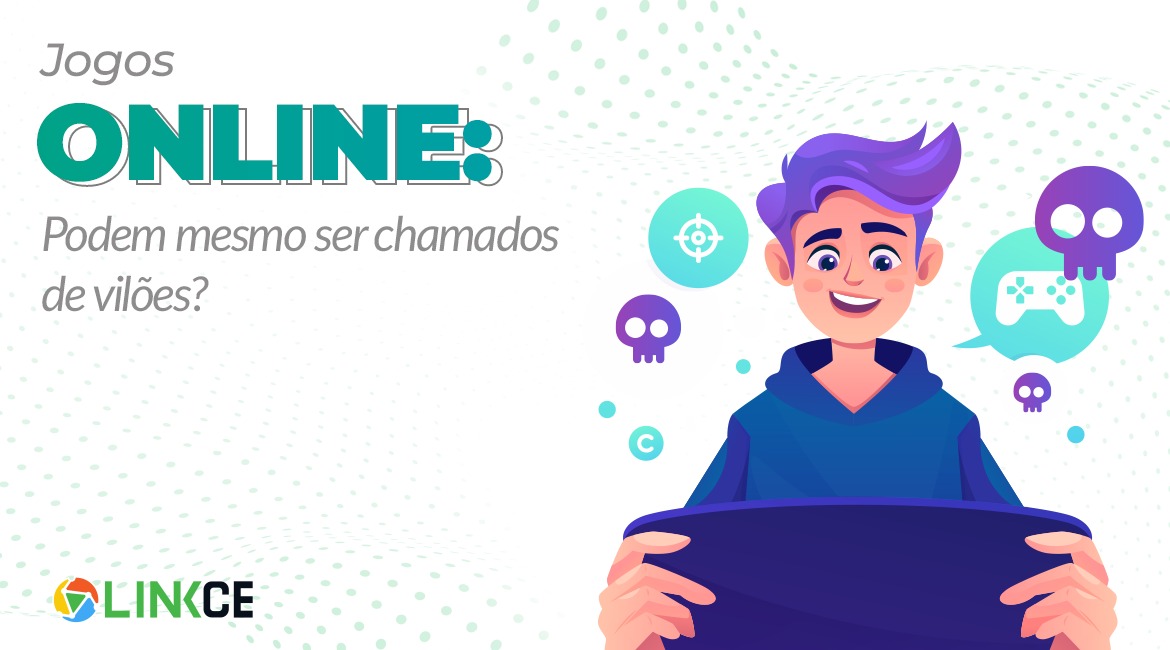 ilustração de adolescente com game portátil nas mãos